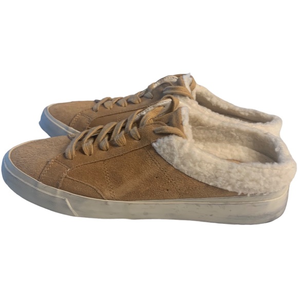 MARC FISHER Miranda Suede Slip On Trainers Size 7.5 - Picture 3 of 6